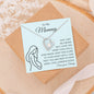 To My Mommy From Your Tummy Gift | Forever Love Necklace