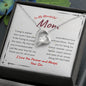 To My Wonderful Mom From Son Gift | Forever Love Necklace