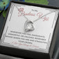 To My Badass Wife Forever Love Necklace
