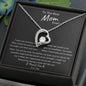 To The Best Mom Ever Forever Love Necklace