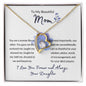 To my Beautiful Mom Gift | Forever Love Necklace