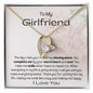 To My Girlfriend | Forever Love Necklace Gift