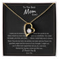 To The Best Mom Ever Forever Love Necklace