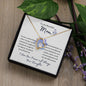 To my Beautiful Mom Gift | Forever Love Necklace