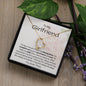 To My Girlfriend | Forever Love Necklace Gift