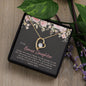 To My Bonus Daughter Gift | Forever Love Necklace