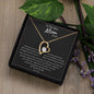 To The Best Mom Ever Forever Love Necklace