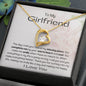 To My Girlfriend | Forever Love Necklace Gift