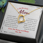 To My Wonderful Mom From Son Gift | Forever Love Necklace