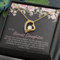 To My Bonus Daughter Gift | Forever Love Necklace