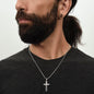 Gift For Son From Mom | Artisan-Crafted Stainless Steel Cross Necklace