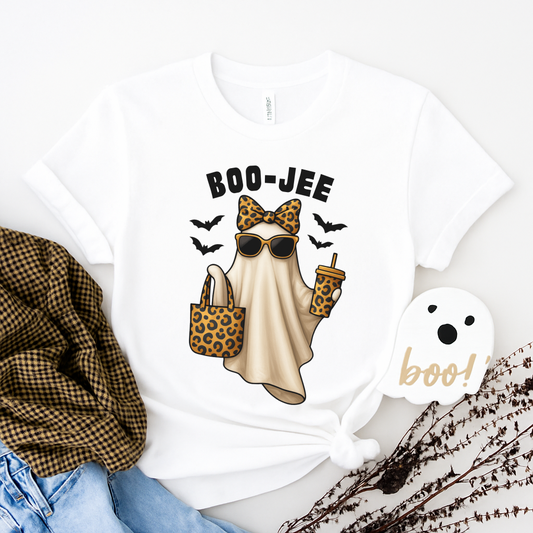 Halloween BOO-JEE T-shirt, Halloween Cute T-shirt, Unisex Softstyle T-Shirt