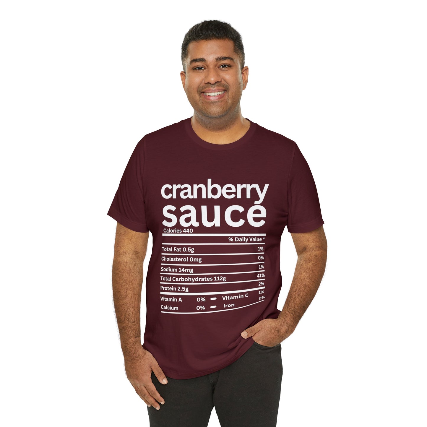 Unisex Jersey Short Sleeve Tee - Matching Family Thanksgiving Food T-shirt
