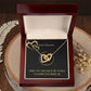 Dear Soulmate Necklace - Interlocking Hearts Necklace
