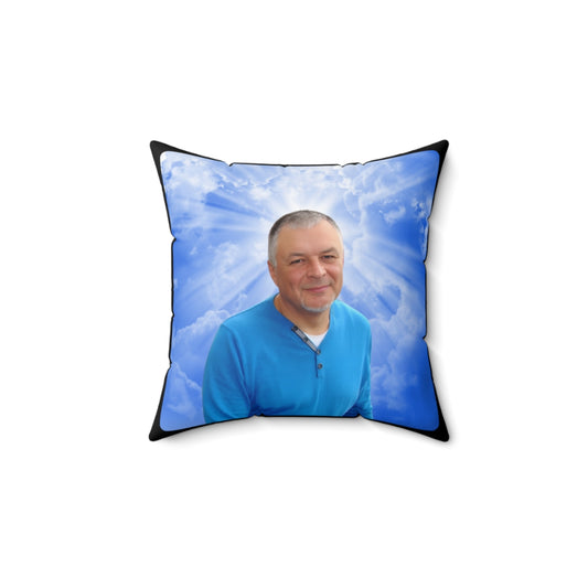 Spun Polyester Square Pillow