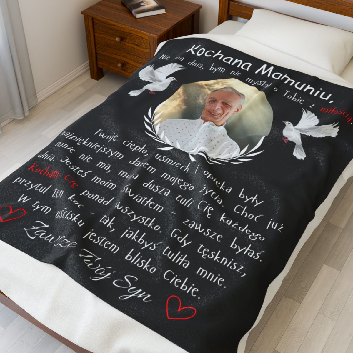 Mom Velveteen Plush Blanket