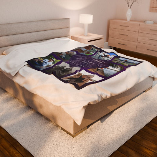 For Sister Velveteen Plush Blanket