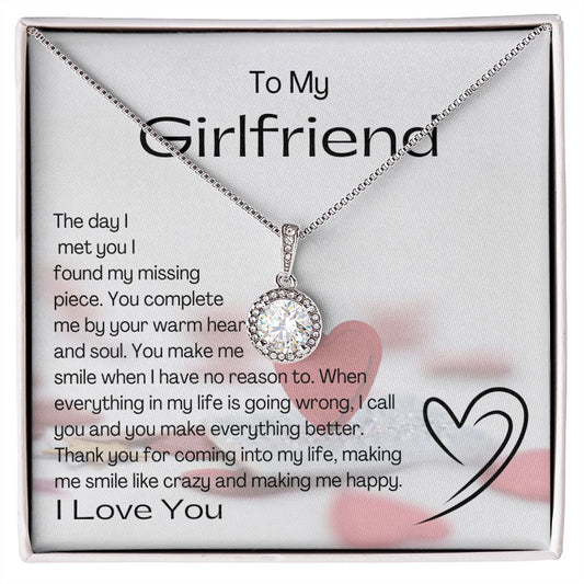 To My Girlfriend | Eternal Hope Necklace Gift