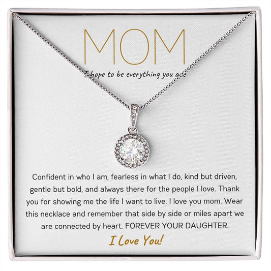 Gift for Mom from Daughter | Eternal Hope Necklace