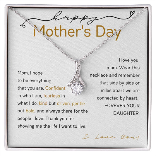 Gift for Mother | Happy Mother's Day Necklace | Alluring Beauty Necklace