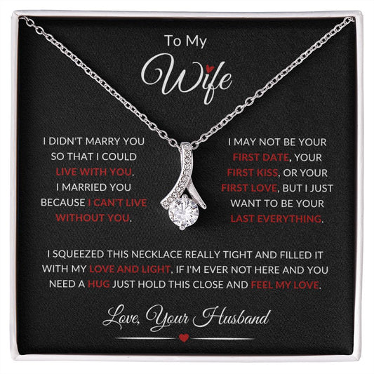 To my Wife Gift | Alluring Beauty Necklace